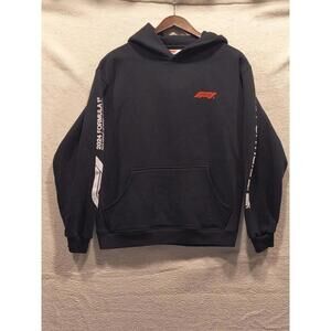 FORMULA 1 PACSUN 2024 F1 Racecar FAST Men Black Heavyweight Hoodie Small